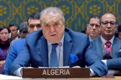 الجزائر تدعو لإنهاء الاحتلال الصهيوني من الأراضي الفلسطينية واللبنانية بشكل كامل