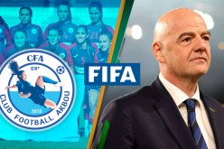 رئيس “الفيفا” جياني أنفانتينو يهنئ سيدات أولمبيك أقبو