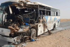 المنيعة.. اصطدام حافلة نقل المسافرين بشاحنة تحمل غاز البوتان