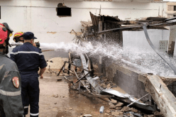 إندلاع حريق بمحطة بنزين في مستغانم