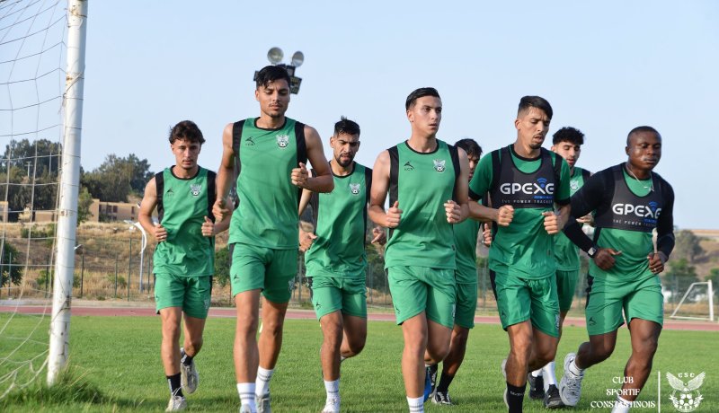 بالصور.. شباب قسنطينة يباشر تحضيراته للموسم الجديد