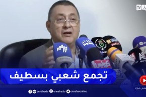 مدير الحملة الانتخابية للمترشح الحر عبد المجيد تبون ينشط تجمعا شعبيا بسطيف