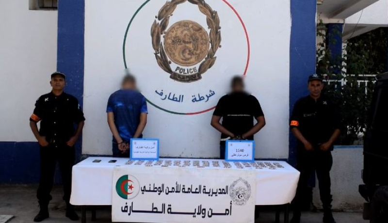 الطارف: الإطاحة بشخصين يروجان المهلوسات وحجز أزيد من ألف قرص
