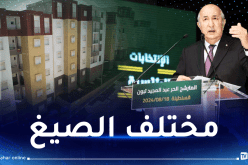 المترشح تبون يتعهد بإنجاز مليوني وحدة سكنية جديدة