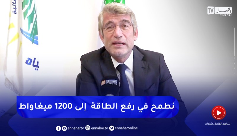 فياض : منظومة الطاقة في لبنان ستتطور من 600 إلى 1200 ميغاواط بفضل الفيول الجزائري