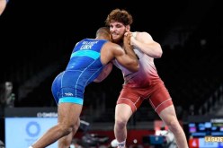 أولمبياد باريس.. المصارع سيد عزارة يقصى من الدور الأول