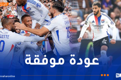 بن رحمة يستعيد مستواه ويقود ليون لفوز جديد