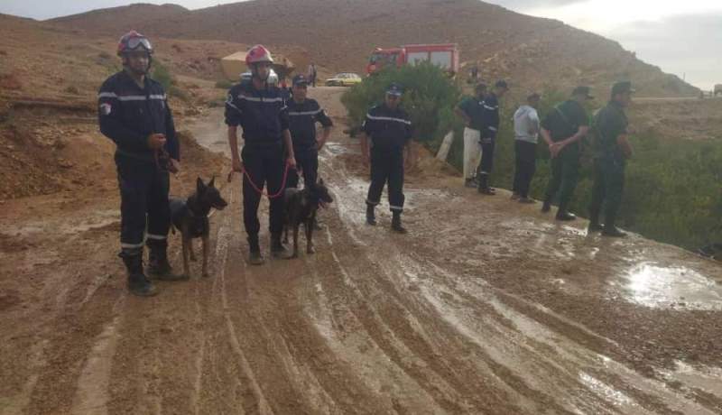الحماية المدنية: العثور على جثة شخص مفقود جرفته السيول
