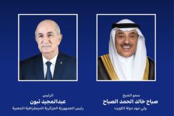 أمير الكويت يهنىء الرئيس تبون