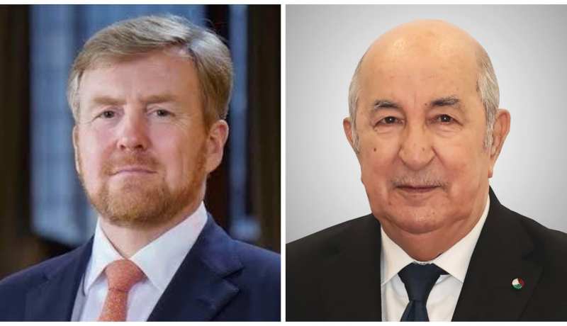 ملك هولندا يهنئ الرئيس تبون بمناسبة إنتخابه لعهدة رئاسية جديدة