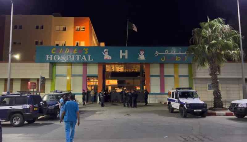 إندلاع حريق بمستشفى الأطفال كنستال في وهران