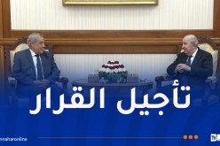 الوزير الأول يُقدّم استقالة الحكومة للرئيس تبون