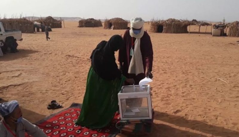 هذه نسبة المشاركة في أوّل يوم من عملية التصويت عبر المكاتب المتنقلة بورڨلة