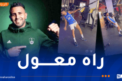 بالفيديو.. محرز يستعيد لياقته البدنية ويتحدى منتقديه