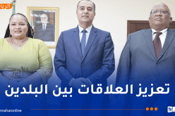صادي يستقبل نائبة وزيرة الرياضة و سفير جنوب إفريقيا