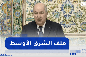 الرئيس تبون يؤكد أن ملف الشرق الأوسط شكل محورا أساسيا في المحادثات الثنائية بين الجزائر والهند