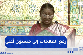 رئيسة جمهورية الهند نؤكد دعم الهند للجزائر والالتزام بدفع العلاقات إلى أعلى مستوى