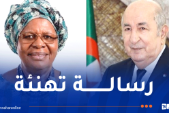 نائبة رئيس ناميبيا تهنئ الرئيس تبون بإعادة انتخابه