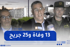 والي ولاية النعامة: شهدنا اليوم حوادث مؤسفة راح ضحيتها 13 شخصا و25 جريحا