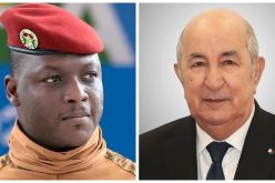 رئيس بوركينافاسو يهنئ رئيس الجمهورية لانتخابه لعهدة جديدة