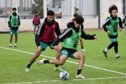 بالصور ..المنتخب الوطني لأقل من 20 سنة يواصل التربص بتشاكر
