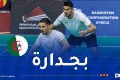 معمري وصبري يتوجان بمنافسة الزوجي رجال لبطولة الجزائر الدولية للريشة الطائرة