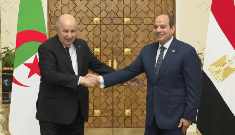 السيسي: فرص التعاون مع الجزائر كبيرة