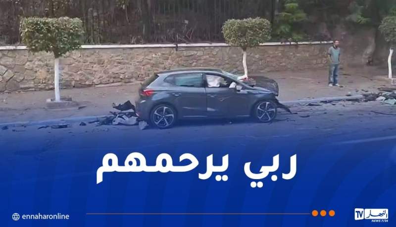 بالفيديو.. قتيلان و4 جرحى في حادث مرور بالعاصمة
