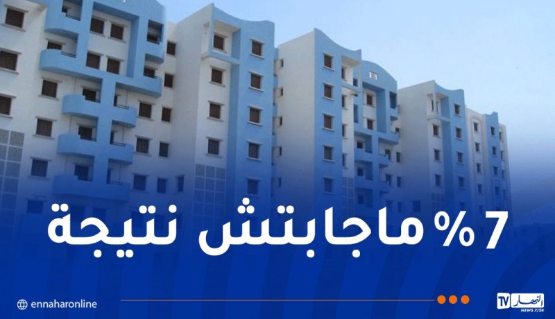 رسم عقاري بـ 10 % على السكنات الشاغرة