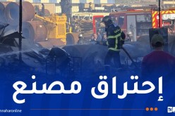 إندلاع حريق ضخم داخل مصنع بباتنة