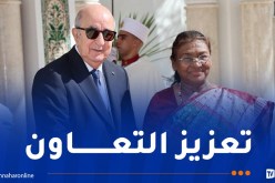 رئيس الجمهورية: دفع مجالات الاستثمار والمبادلات التجارية بين الجزائر والهند