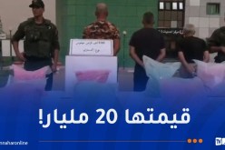 مستغانم: إحباط تهريب 100 ألف قرص إكستازي عبر البحر