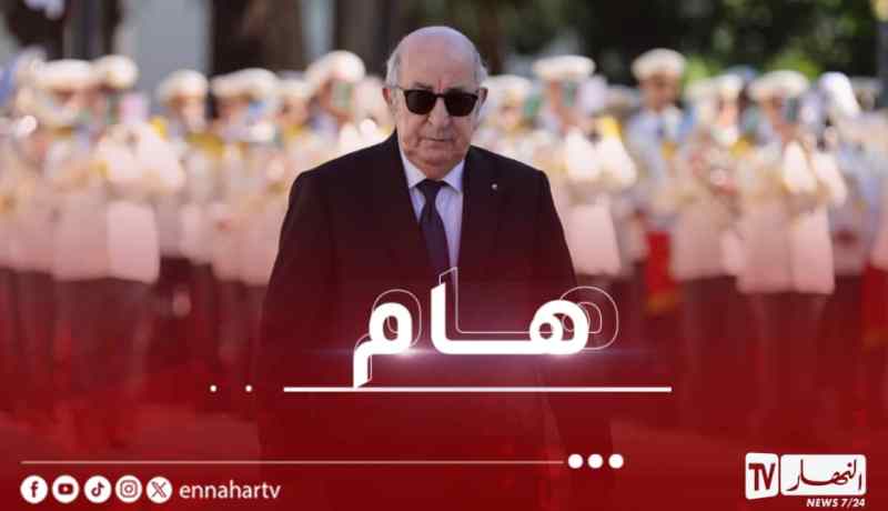 رئيس الجمهورية يصل إلى مصر