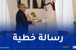 رئيس الجمهورية يبعث برسالة إلى أمير دولة قطر