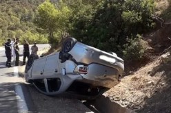 جريحان في حادث إنقلاب سيارة بسوق أهراس