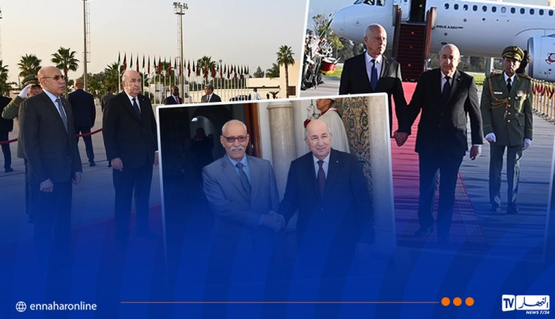 الرئيس تبون يستقبل ضيوف الجزائر 