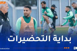بالصور.. لاعبو الخضر يشرعون في الاستعداد لمواجهة غينيا الاستوائية