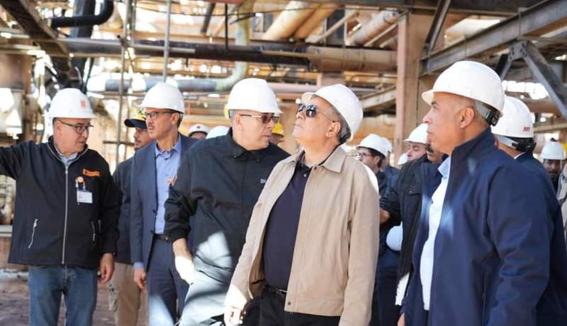 حشيشي يتفقد مركب معالجة الغاز “ألرار” بعد الحريق الذي اندلع به مؤخرا 