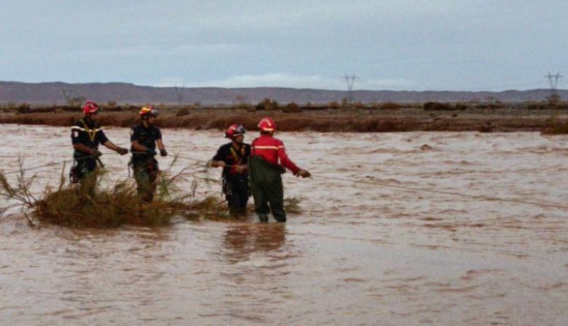 سوق أهراس.. إنقاذ شخص كان عالقا جراء ارتفاع منسوب مياه واد الكبريت