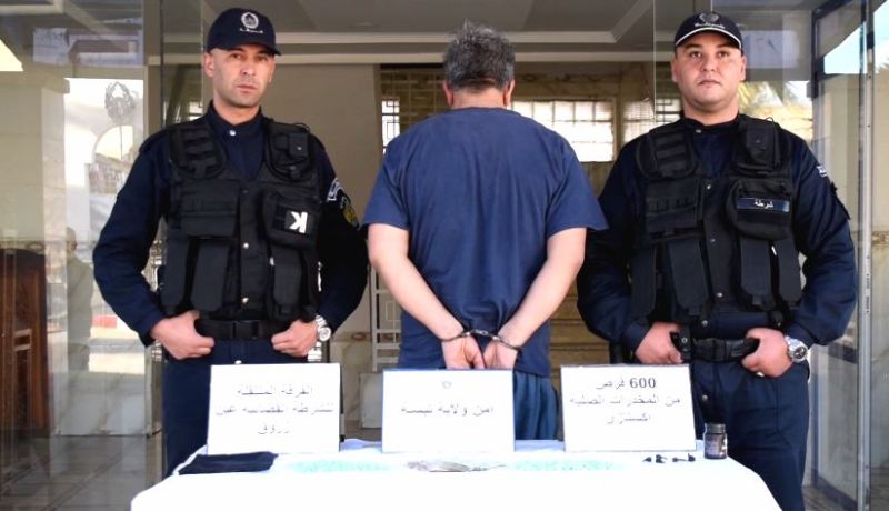 الأمن يضبط 2668 قرصاً مهلوساً بتبسة