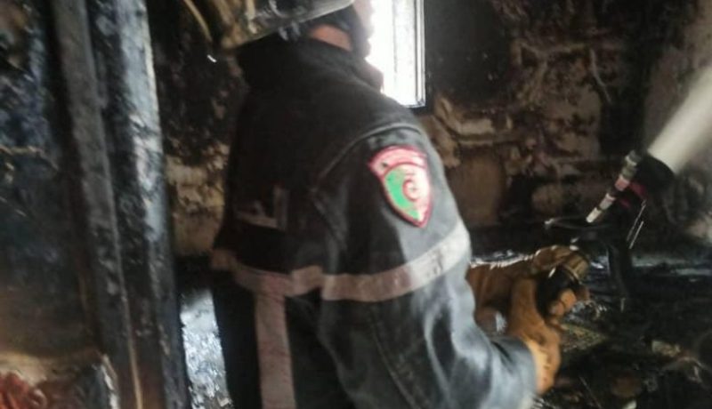 إصابة 15 شخصا في حريق مسكن بعين تموشنت