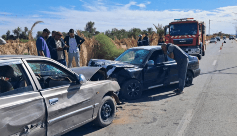 4 ضحايا في اصطدام 3 مركبات بإليزي