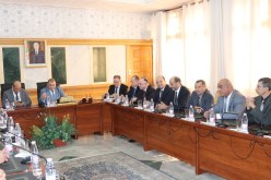 وزير العدل يستقبل رئيس الإتحاد الوطني لمنظمات المحامين ورؤساء المنظمات الجهوية