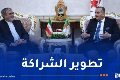 تعزيز العلاقات الجزائرية الإيرانية والتأكيد على تفعيل الدبلوماسية الإقتصادية