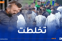 بسبب إلغاء هدف.. فوضى و مناوشات في الدقائق الأخيرة من مواجهة “السياسي” و نجم مقرة