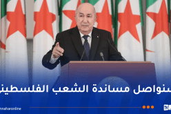 الرئيس تبون: لن نتخلى عن فلسطين حتى تنال استقلالها وعاصمتها القدس الشريف