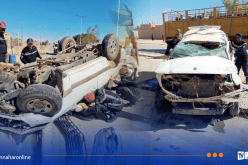 برج باجي مختار.. وفاة شخص في حادث اصطدام بين سيارتين