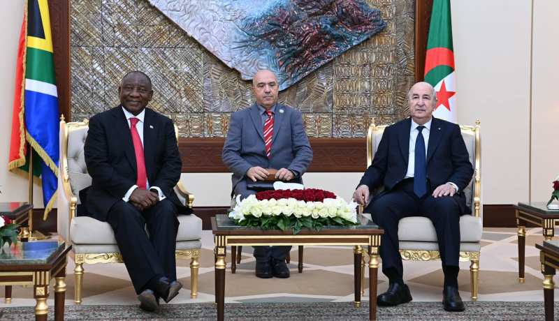 إنطلاق أشغال إجتماع اللجنة العليا المختلطة للتعاون الجزائري-الجنوب الإفريقي