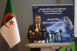 ورشة عمل لتطوير شعبة الليثيوم بالجزائر