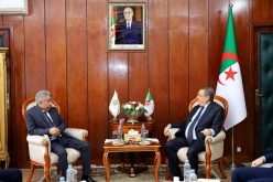 مراد يستقبل الأمين العام لمجلس وزراء الداخلية العرب
